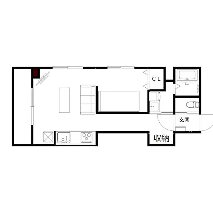 Apartment 4-5観光やビジネスにも最適 札幌市内都心 広い空間 37平米の室内を堪能 貸切 Japan
